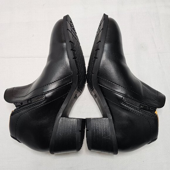 Xena Work Boots Omega EH Work Black Steel Toe Heels Women's Size 8.5W EU 39 - Picture 7 of 12